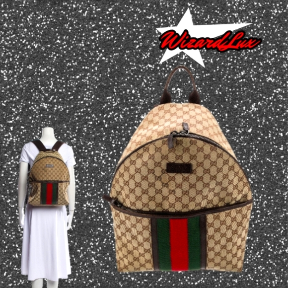 🍒 GUCCI SHERRY LINE BACKPACK 🍒 - Picture 1 of 2